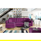 Coltar extensibil reversibil 3 locuri ELTAP, AsgL-20, Asgard, 248x162x93 cm, lemn/poliester, mov