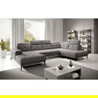 Coltar dreapta 6 locuri ELTAP, RT-130MAR, Bretan, 350x205x107 cm, lemn/poliester, gri