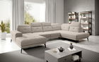 Coltar dreapta 6 locuri ELTAP, RT-18SO, Bretan, 350x205x107 cm, lemn/poliester, bej deschis
