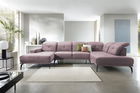 Coltar dreapta 6 locuri ELTAP, RT-24LO, Bretan, 350x205x107 cm, lemn/poliester, roz