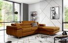 Coltar extensibil dreapta 4 locuri ELTAP, Armd-88, Armando, 289x203x85 cm, lemn/poliester, mustar