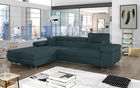 Coltar extensibil stanga 4 locuri ELTAP, Armd-370, Armando, 289x203x85 cm, lemn/poliester, verde