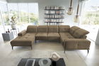 Coltar dreapta 6 locuri ELTAP, RT-20NU, Neviro, 350x201x77 cm, lemn/poliester, maro deschis