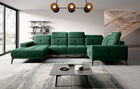 Coltar dreapta 6 locuri ELTAP, RT-35LU, Neviro, 350x201x77 cm, lemn/poliester, verde inchis