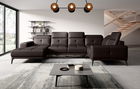 Coltar dreapta 6 locuri ELTAP, RT-66SOF, Neviro, 350x201x77 cm, lemn/poliester, maro inchis