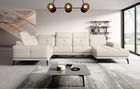 Coltar stanga 6 locuri ELTAP, LT-33SOF, Neviro, 350x201x77 cm, lemn/poliester, bej deschis