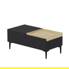 Masuta de cafea, Inarch, Mia, 91.8x38.6x45 cm, PAL, Antracit