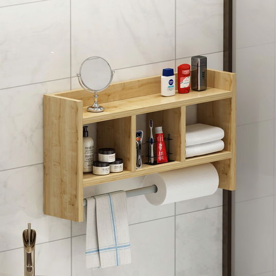 Raft de perete, Inarch, Asya, 63.6x35x14.6 cm, PAL, Maro