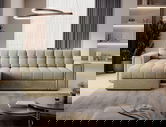 Coltar extensibil reversibil 3 locuri ELTAP, Blenvi, 260x150x82 cm, lemn/poliester, bej deschis