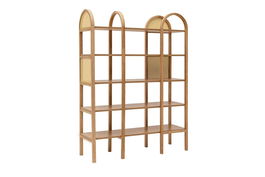 Corp biblioteca, Howard, Nala 120, 120x160x36 cm, PAL, Natural