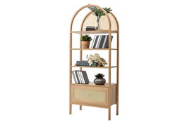 Corp biblioteca, Howard, Nala 75, 75x182.5x40 cm, PAL, Natural