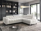 Coltar extensibil dreapta 5 locuri ELTAP, RT-01AMO, Ferucce, 276x200x93 cm, lemn/poliester, alb