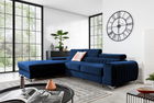 Coltar extensibil stanga 3 locuri ELTAP, LT-40VE, Grayson, 278x205x92 cm, lemn/poliester, albastru inchis