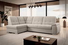 Coltar extensibil stanga 3 locuri ELTAP, LT-22IN, Sado, 272x192x95 cm, lemn/poliester, bej deschis