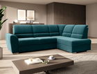 Coltar extensibil dreapta 3 locuri ELTAP, RT-39LU, Siber, 270x186x93 cm, lemn/poliester, verde