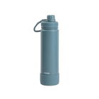 Termos Lunare, Homla, 8x28 cm, 650 ml, inox/plastic, albastru