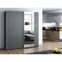 DRESSING BASTIA 200CM GRAFIT