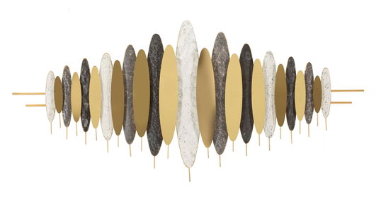 Decoratiune de perete Oligram, Mauro Ferretti, 149x5x70 cm, fier, multicolor