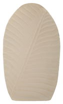 Vaza decorativa Dune High, Mauro Ferretti, 26x11x41 cm, fier, crem