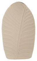 Vaza decorativa Dune High, Mauro Ferretti, 18x9.5x29.5 cm, fier, crem