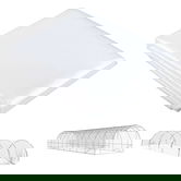 Outsunny Acoperiș pentru Seră 6x10m din PP Anti UV și Impermeabil Transparent | Aosom Romania