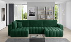 Coltar extensibil dreapta 6 locuri ELTAP, RT-35LU, Bonito, 350x175x92 cm, lemn/poliester, verde inchis