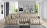 Coltar extensibil dreapta 6 locuri ELTAP, RT-18LE, Bonito, 350x175x92 cm, lemn/poliester, bej