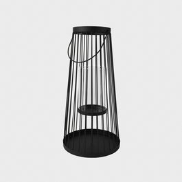 Felinar Verano, Homla, 20x40 cm, metal, negru