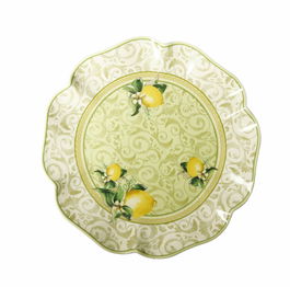 Platou pentru servire, Limoni, Brandani, D31 cm, portelan