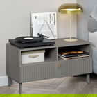 Noptiera MATERA 90, 1 sertar, Gri Piatra, MDF GP vopsit mat