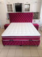 SET ROYAL 2 PAT MATRIMONIAL+ 2 NOPTIERE 180X200 CM saltea inclusa