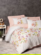 Lenjerie de pat pentru o persoana, Emma v2 - Salmon, Cotton Box, Bumbac Ranforce