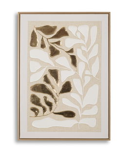 Tablou decorativ Goldy -H, Mauro Ferretti, 50x70 cm, canvas/lemn de pin/plastic, multicolor