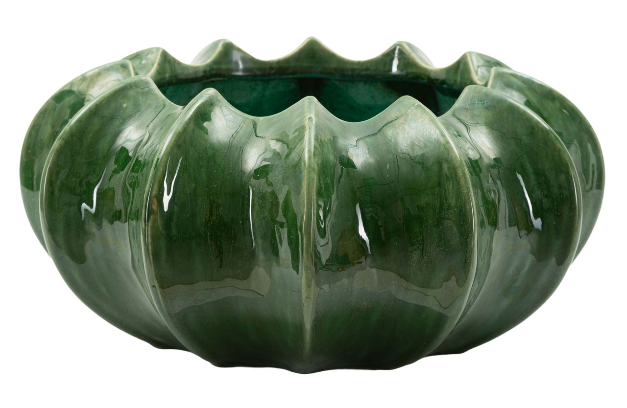 Ghiveci Cactus, Mauro Ferretti, 31x16 cm, ceramica, verde