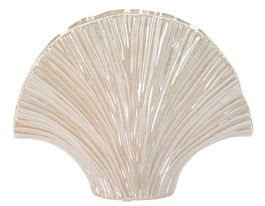 Vaza decorativa Perly, Mauro Ferretti, 35.5x11.5x27 cm, ceramica, perla