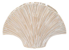 Vaza decorativa Perly, Mauro Ferretti, 27x8x19 cm, ceramica, perla