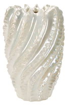 Vaza decorativa Perly High, Mauro Ferretti, 30x48 cm, ceramica, perla