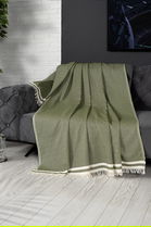 Cuvertura de pat, Alinda - Green (170 x 300), DC Home, Bumbac