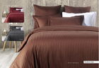 Lenjerie de pat dubla, Exclusive Line - Brown, Primacasa by Türkiz, Bumbac Satinat