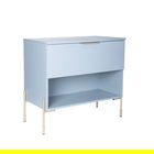 Dulap baie / masca chiuveta Navado, Homla, 80x45x57 cm, PAL/MDF, albastru
