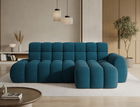 Coltar extensibil stanga 3 locuri ELTAP, Ceedro, 283x165x98 cm, lemn/poliester, albastru inchis