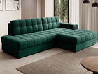 Coltar extensibil dreapta 3 locuri ELTAP, RT-35LU, Blezalt, 240x150x82 cm, lemn/poliester, verde inchis