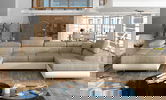 Coltar extensibil dreapta 6 locuri ELTAP, Rod-02, Rodrigo, 345x202x90 cm, lemn/poliester, bej inchis/bej deschis