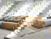 Coltar extensibil stanga 4 locuri ELTAP, LT-45TOS, Campo, 265x196x88 cm, lemn/poliester, mustar
