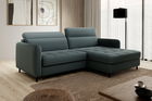Coltar extensibil dreapta 3 locuri ELTAP, RT-38MAN, Gomsi, 228x165x100 cm, lemn/poliester, verde