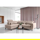 Coltar extensibil stanga 4 locuri ELTAP, LT-18SO, Noble, 255x201x100 cm, lemn/poliester, bej