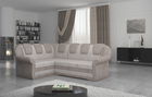 Coltar extensibil stanga 3 locuri ELTAP, LII-003, Lord II, 243x195x112 cm, lemn/poliester, bej deschis/bej