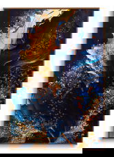 Tablou decorativ Andromeda -A, Mauro Ferretti, 60x90 cm, canvas/lemn de pin/plastic, multicolor