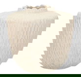 Vaza decorativa Shade, Mauro Ferretti, 35x32.5 cm, oxid de magneziu, crem