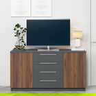 Comoda TV SERENA, 150x42, H79, 2U4S, Nuc Warmia, Antracit